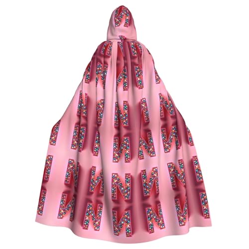 KOUUIP N Print Hexenumhang mit Kapuze für Erwachsene, Halloween, Weihnachtsfeier KOUUIP N Print Hexenumhang mit Kapuze für Erwachsene, Halloween, Weihnachtsfeier von KOUUIP