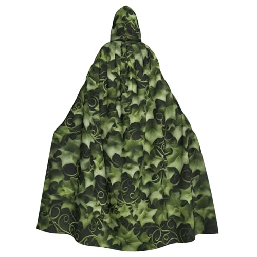 Kapuzenumhang mit Blumenmuster, Efeu, Unisex, Erwachsene, Ritter-Kostüm, schwarze Tunika, Umhang, Mittelalter-Robe, Halloween, Zauberer, Cosplay, Hexe Kapuzenumhang mit Blumenmuster, Efeu, Unisex, Erwachsene, Ritter-Kostüm, schwarze Tunika, Umhang, Mittelalter-Robe, Halloween, Zauberer, Cosplay, Hexe von KOUUIP
