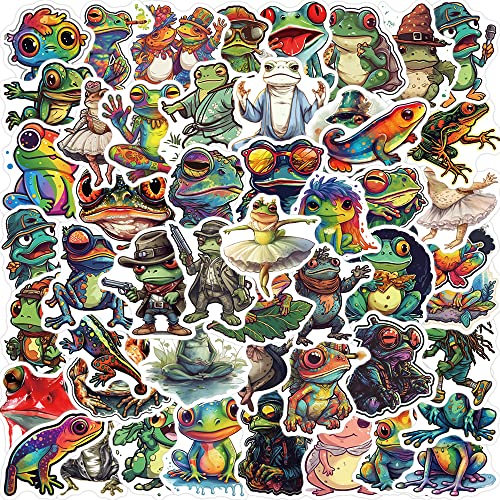 Psychedelischer Frosch Aufkleber 50Pcs Coole Aufkleber für Wasserflaschen Laptop Sammelalben, Gitarren, Gepäck, Fahrrad, Telefon, Skateboards|Teenager, Mädchen, Kinder Aufkleber Psychedelischer Frosch Aufkleber 50Pcs Coole Aufkleber für Wasserflaschen Laptop Sammelalben, Gitarren, Gepäck, Fahrrad, Telefon, Skateboards|Teenager, Mädchen, Kinder Aufkleber von KOWASO
