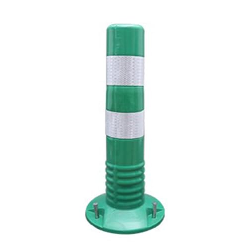 KPBRBYPBY Absperrpfosten for Einfahrten – 18 und 30 Zoll große reflektierende Verkehrskegel for Parkplätze, Baustellen und Straßen(Green,1 Pack/17.7 in H) von KPBRBYPBY