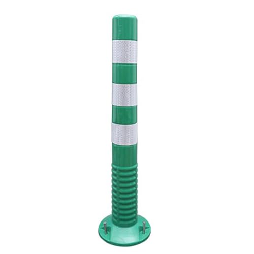 KPBRBYPBY Absperrpfosten for Einfahrten – 18 und 30 Zoll große reflektierende Verkehrskegel for Parkplätze, Baustellen und Straßen(Green,1 Pack/30 in H) von KPBRBYPBY