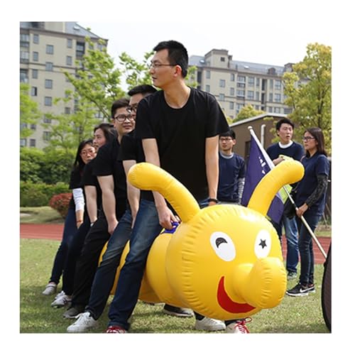 KPHYMOD Spiele für Draussen Feldtag Teamwork-Spiele, Spaßspiele Outdoor Team Rasen Spiele Spiele, Dauerhaftes Outdoor-Spiel for Kinder Erwachsene(7 Seats/L-4.5M) von KPHYMOD