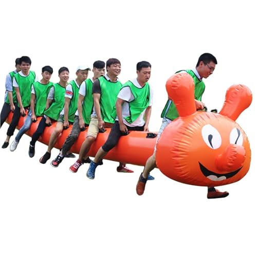 KPHYMOD Spiele für Draussen Field Day Outdoor-Teamspiele, Aufblasbare Partyspiele Für Draußen, Kooperatives Radsport-Wettkampfspiel Für Die Gruppe, 4–15 Sitzplätze(8 seats/L-5M) von KPHYMOD
