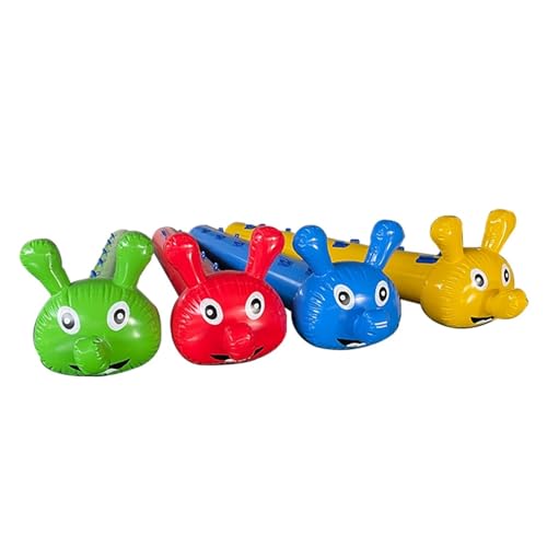 KPHYMOD Spiele für Draussen Field Day Outdoor-Teamspiele, Aufblasbares Spielzeug Für Indoor- Und Outdoor-Spiele, Teambuilding-Übungsaktivitäten-Spiele, 4 PCS(4 seats/L-3M) von KPHYMOD