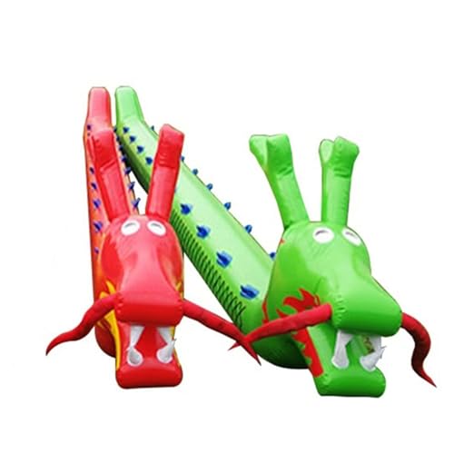 KPHYMOD Spiele für Draussen Field Day Outdoor-Teamwork-Spiele, Aufblasbares Spielzeug Für Mehrere Spieler Auf Dem Rasen, Karnevalsparty-Karnevalssportspiel Im Freien, 2 PCS(7 Seats/L-4.5M) von KPHYMOD