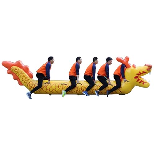 KPHYMOD Spiele für Draussen Sportfest, Outdoor-Aktivitäten, Teamwork-Spiele, Aufblasbares Spielzeug, Schulclub, Lustige Sportarten, Treffen, Gruppenwettbewerb, Spielausrüstung(6 seats/L-4M) von KPHYMOD