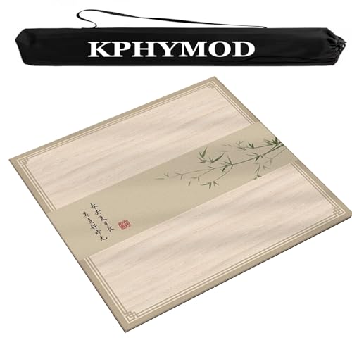 Mahjong Spiel Matte Quadratische Mahjong-Matte, Rutschfest Und Geräuschreduzierend, Mit Tragetasche, Tischdecke Aus Dickem Wildleder, Spielmatte Für Poker, Kartenbrett, Legespiele Und Domino(Beige,47. Mahjong Spiel Matte Quadratische Mahjong-Matte, Rutschfest Und Geräuschreduzierend, Mit Tragetasche, Tischdecke Aus Dickem Wildleder, Spielmatte Für Poker, Kartenbrett, Legespiele Und Domino(Beige,47. von KPHYMOD