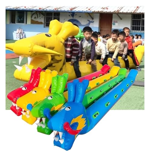 Spiele für Draussen 4 PCS Field Day Outdoor Team Gaming Play, Sensorisches Trainingsgerät Sportspiele Für Kooperative Teamwettbewerbe(4 seats/L-3M) von KPHYMOD
