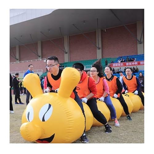 Spiele für Draussen Field Day Outdoor-Teamwork-Spiele, Aufblasbares Spielzeug Für Lustige Spiele Für Erwachsene, Übungsspielzeug Fördert Teamarbeit, Fitness Und Soziale Bindung(12 seats/L-6M) von KPHYMOD