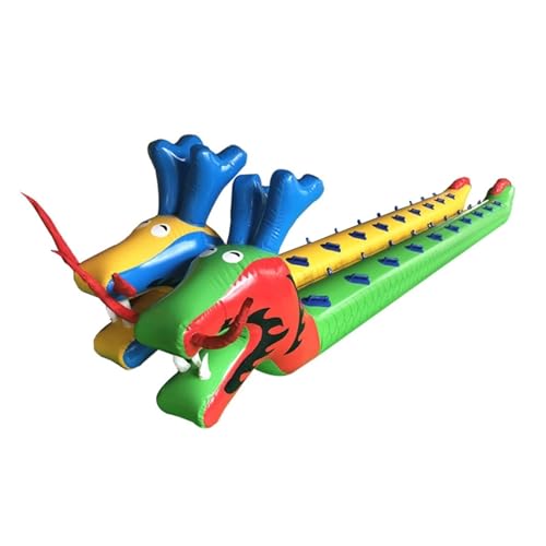 Spiele für Draussen Field Day Outdoor-Teamwork-Spiele, Grundschule/Mittelschule/Club Outdoor-Aktivitätsgruppen-Wettkampfspiel Drachenboot, 2 PCS(7 Seats/L-4.5M) von KPHYMOD