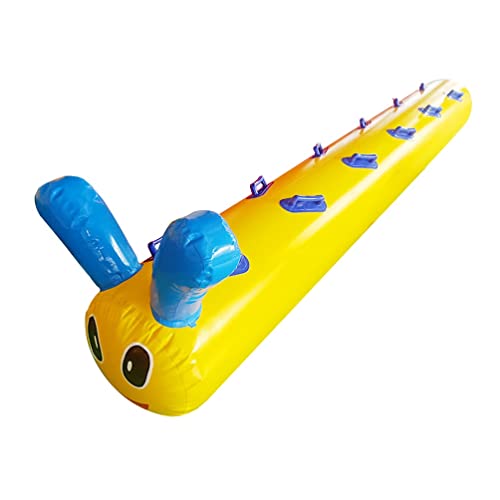 Spiele für Draussen Kinderspielgeräte Im Freien Teamwork, Gruppe Zusammenarbeit Spiel Schule Firmenteam Lernen Aktivität Spaß-Spiel(Yellow+Blue,15 Seats/L-7.5M) von KPHYMOD