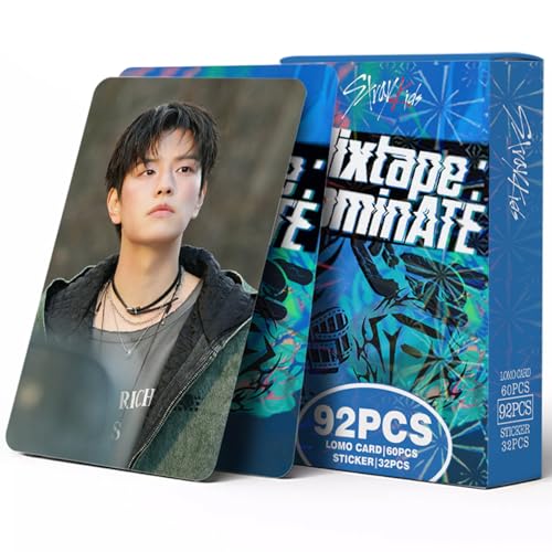 KPOPBP Stray Kids 60 PCS Mixtape Dominate Album Photocards Kpop Lomo Card Set Felix Hyundai Photo Cards Gift Merch for SKZ Boys and Girls von KPOPBP