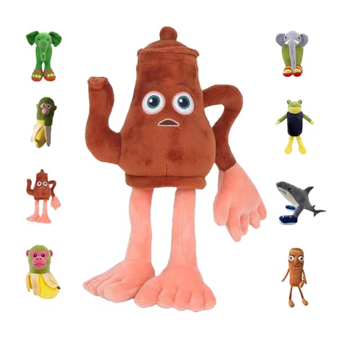 Brainrot Plüschtier, Charmant Tier PlüSen Spielzeug, Einzigartiger Charme, Lustig Und Süß, Interaktive Familienspiele, Kinder üBerraschung Feiertagsgeschenke Brainrot Plüschtier, Charmant Tier PlüSen Spielzeug, Einzigartiger Charme, Lustig Und Süß, Interaktive Familienspiele, Kinder üBerraschung Feiertagsgeschenke von KPPFHBLI