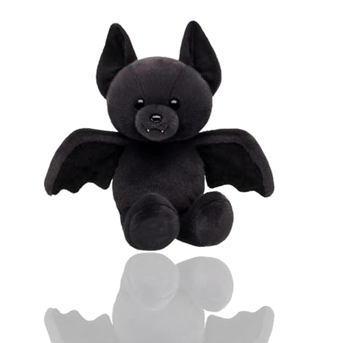 Halloween Plüsch, SüßE PlußIge Fledermaus, Weicher Komfort, GefüLlte Tiere, Mit Verstellbaren Flügeln, Halloween-Themenpartydekoration, Interaktive Unterhaltung von KPPFHBLI