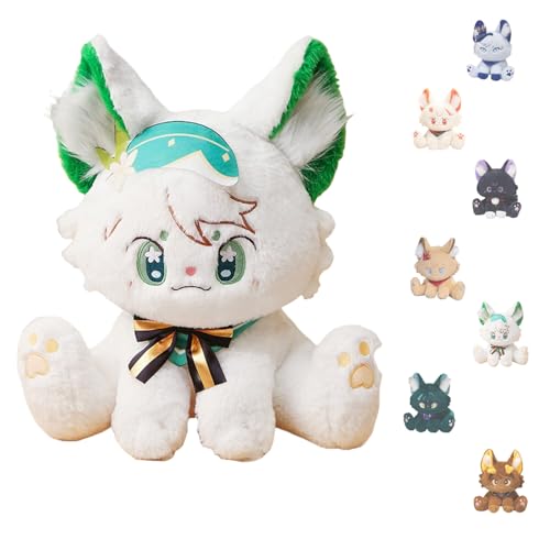 KPPFHBLI Genshin Impact Plüsch, Charmant Tier Katze Spielzeug, Lustig Und Süß, Familie Interaktives Spielzeug, Weiche FüLlung Tier Kissen, Geschenke FüR Spiele Fans KPPFHBLI Genshin Impact Plüsch, Charmant Tier Katze Spielzeug, Lustig Und Süß, Familie Interaktives Spielzeug, Weiche FüLlung Tier Kissen, Geschenke FüR Spiele Fans von KPPFHBLI