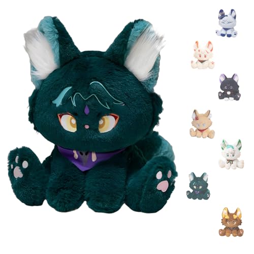 KPPFHBLI Genshin Impact Plüsch, Charmant Tier Katze Spielzeug, Lustig Und Süß, Familie Interaktives Spielzeug, Weiche FüLlung Tier Kissen, Geschenke FüR Spiele Fans KPPFHBLI Genshin Impact Plüsch, Charmant Tier Katze Spielzeug, Lustig Und Süß, Familie Interaktives Spielzeug, Weiche FüLlung Tier Kissen, Geschenke FüR Spiele Fans von KPPFHBLI