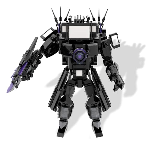 KPPFHBLI Upgraded Titan Clockman, Spielzeug für Steine, das RäUmliche Denken des Kindes FöRdert, Geduld, Einfache Montage und Als Schreibtisch Dekoration KPPFHBLI Upgraded Titan Clockman, Spielzeug für Steine, das RäUmliche Denken des Kindes FöRdert, Geduld, Einfache Montage und Als Schreibtisch Dekoration von KPPFHBLI