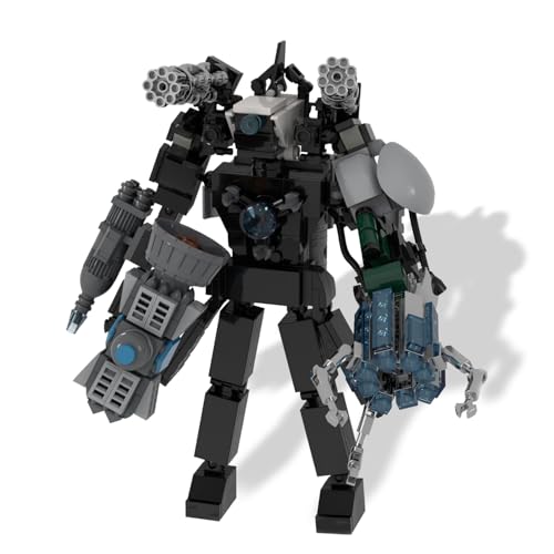 KPPFHBLI Upgraded Titan Clockman, Spielzeug für Steine, das RäUmliche Denken des Kindes FöRdert, Geduld, Einfache Montage und Als Schreibtisch Dekoration KPPFHBLI Upgraded Titan Clockman, Spielzeug für Steine, das RäUmliche Denken des Kindes FöRdert, Geduld, Einfache Montage und Als Schreibtisch Dekoration von KPPFHBLI