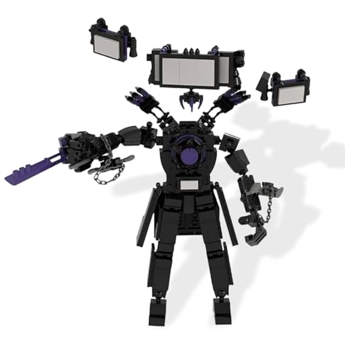 KPPFHBLI Upgraded Titan Clockman, Spielzeug für Steine, das RäUmliche Denken des Kindes FöRdert, Geduld, Einfache Montage und Als Schreibtisch Dekoration KPPFHBLI Upgraded Titan Clockman, Spielzeug für Steine, das RäUmliche Denken des Kindes FöRdert, Geduld, Einfache Montage und Als Schreibtisch Dekoration von KPPFHBLI
