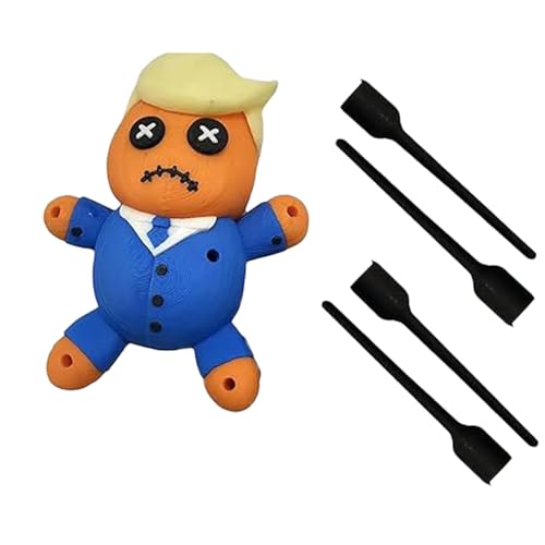 KPPFHBLI Voodoo Puppen, StressdäMpfendes Spielzeug für Politischen Humor, Protest Fluch Witz Spielzeug, Tischspielzeug, Emotionen Entlasten, Stress Entlasten KPPFHBLI Voodoo Puppen, StressdäMpfendes Spielzeug für Politischen Humor, Protest Fluch Witz Spielzeug, Tischspielzeug, Emotionen Entlasten, Stress Entlasten von KPPFHBLI
