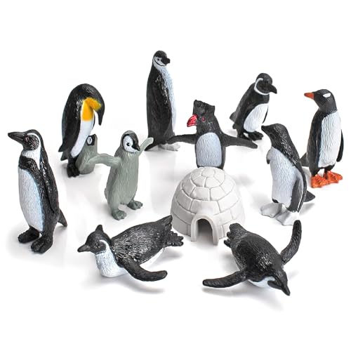 KQDRAVINE 11 Stück Pinguin Figuren,Pinguin Tiere-Figuren Set,Polartiere,Meerestiere Spielzeug,Pinguin Spielzeug,Nette Pinguin Figuren,Antarktis Tierfiguren,Zoo-Party Mitgebsel,Tortendeko KQDRAVINE 11 Stück Pinguin Figuren,Pinguin Tiere-Figuren Set,Polartiere,Meerestiere Spielzeug,Pinguin Spielzeug,Nette Pinguin Figuren,Antarktis Tierfiguren,Zoo-Party Mitgebsel,Tortendeko von KQDRAVINE