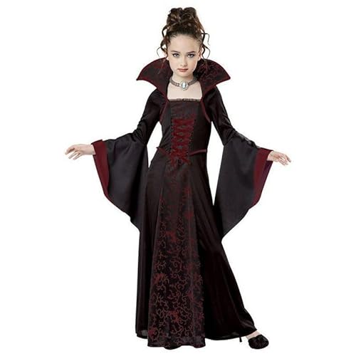 KQIVAM Halloween Vampir Kostüm Kleid für Mädchen Schwarz Rot Gothic Vampirin Queen Dress Up Party Verkleidung Fasching Karneval Cosplay Kostüme KQIVAM Halloween Vampir Kostüm Kleid für Mädchen Schwarz Rot Gothic Vampirin Queen Dress Up Party Verkleidung Fasching Karneval Cosplay Kostüme von KQIVAM