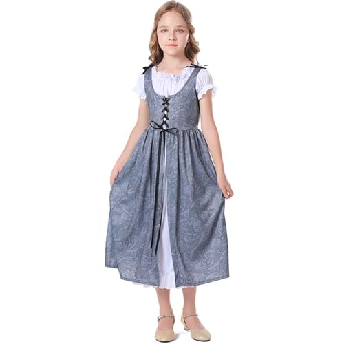 KQIVAM Mädchen Mittelalter Kleid Mittelalterliche Renaissance Prinzessin Kleid Festlich Partykleid Ballkleid Festkleid Abendkleid Tanzkleidung Mittelaltermarkt, Karneval, Fasching, Halloween KQIVAM Mädchen Mittelalter Kleid Mittelalterliche Renaissance Prinzessin Kleid Festlich Partykleid Ballkleid Festkleid Abendkleid Tanzkleidung Mittelaltermarkt, Karneval, Fasching, Halloween von KQIVAM