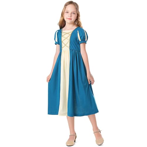 KQIVAM Mädchen Mittelalter Kleid Mittelalterliche Renaissance Prinzessin Kleid Festlich Partykleid Ballkleid Festkleid Abendkleid Tanzkleidung Mittelaltermarkt, Karneval, Fasching, Halloween KQIVAM Mädchen Mittelalter Kleid Mittelalterliche Renaissance Prinzessin Kleid Festlich Partykleid Ballkleid Festkleid Abendkleid Tanzkleidung Mittelaltermarkt, Karneval, Fasching, Halloween von KQIVAM