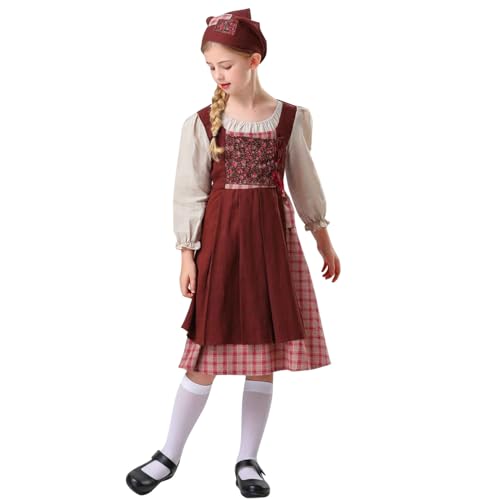 KQIVAM Mädchen Mittelalter Kleid Mittelalterliche Renaissance Prinzessin Kleid Festlich Partykleid Ballkleid Festkleid Abendkleid Tanzkleidung Mittelaltermarkt, Karneval, Fasching, Halloween KQIVAM Mädchen Mittelalter Kleid Mittelalterliche Renaissance Prinzessin Kleid Festlich Partykleid Ballkleid Festkleid Abendkleid Tanzkleidung Mittelaltermarkt, Karneval, Fasching, Halloween von KQIVAM
