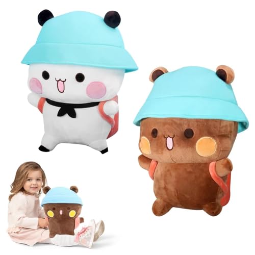 KQWVZ Bubu Dudu Kuscheltier, 2 Stück Bär Panda Bubu Dudu Kuscheltier, Bubu Dudu Plüsch, Bezauberndes Weiches Plüschtierkissen, Dudu Bubu Plüschtier, Geburtstagsfeiergeschenke für Jungen Und Mädchen KQWVZ Bubu Dudu Kuscheltier, 2 Stück Bär Panda Bubu Dudu Kuscheltier, Bubu Dudu Plüsch, Bezauberndes Weiches Plüschtierkissen, Dudu Bubu Plüschtier, Geburtstagsfeiergeschenke für Jungen Und Mädchen von KQWVZ
