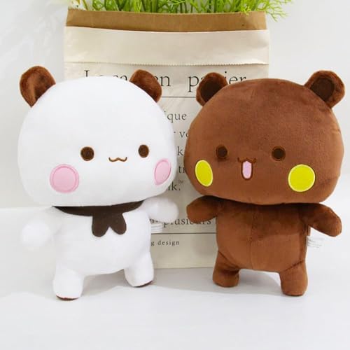 KQWVZ Bubu Dudu Kuscheltier, 2PCS Bubu Dudu Plüsch, Bezauberndes Weiches Plüschtierkissen, Plushies Bär Panda für Kindergeschenk, Geburtstagsfeiergeschenke Für Jungen Und Mädchen KQWVZ Bubu Dudu Kuscheltier, 2PCS Bubu Dudu Plüsch, Bezauberndes Weiches Plüschtierkissen, Plushies Bär Panda für Kindergeschenk, Geburtstagsfeiergeschenke Für Jungen Und Mädchen von KQWVZ