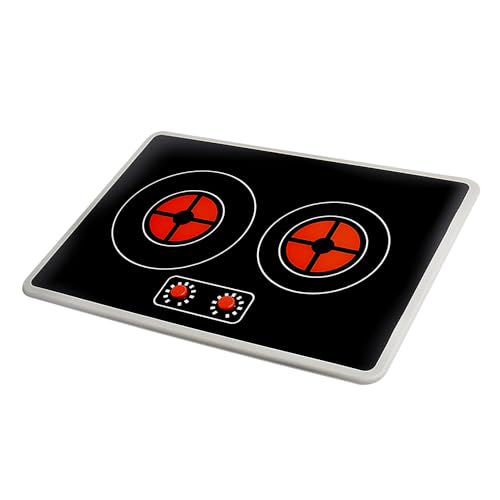 KQWVZ Induktionsherd-Spielzeug, Induktionskochfeld Spielzeug Mit Licht Und Soundeffekten, Realistischer Induktionskocher Für Küchenspielzeug, 28 X 20 cm Kinder Küchengeräte (Ohne Batterie) von KQWVZ