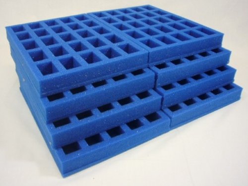 KR Multicase Tray Set: Eight 25 compartment trays for metal or resin figures von KR