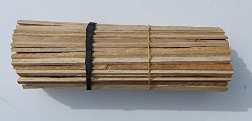 KREATIVITY WORLD - Balsa-Leisten - Länge 290 mm - Verschiedene Formen - 150 Stück von KREATIVITY WORLD