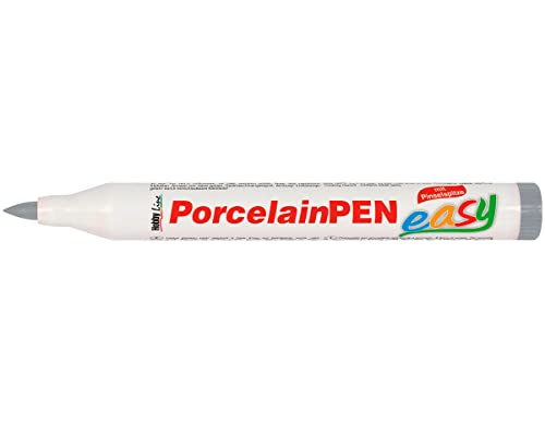KREUL 16333 - PorcelainPen easy grau, Strichstärke ca. 1 - 3 mm, mit formstabiler Pinselspitze, zum Bemalen und Verzieren von Glas, Porzellan und glasierter Keramikware KREUL 16333 - PorcelainPen easy grau, Strichstärke ca. 1 - 3 mm, mit formstabiler Pinselspitze, zum Bemalen und Verzieren von Glas, Porzellan und glasierter Keramikware von KREUL