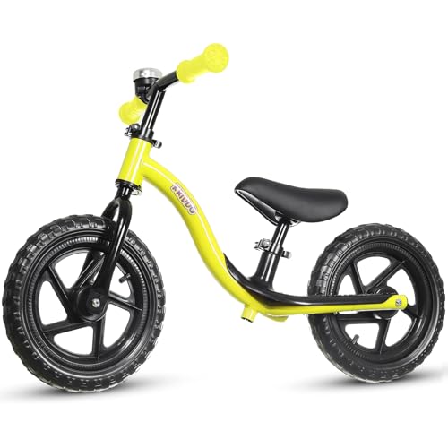 KRIDDO Kinder Laufrad ab 2 Jahre, Lauflernrad ab 18 Monaten bis 5 Jahren, interaktives Balance-Fahrrad mit Fußstütze und Lenker, Geschenk für Jungen und Mädchen zum Geburtstag, Baby Spielzeug, Gelb KRIDDO Kinder Laufrad ab 2 Jahre, Lauflernrad ab 18 Monaten bis 5 Jahren, interaktives Balance-Fahrrad mit Fußstütze und Lenker, Geschenk für Jungen und Mädchen zum Geburtstag, Baby Spielzeug, Gelb von KRIDDO