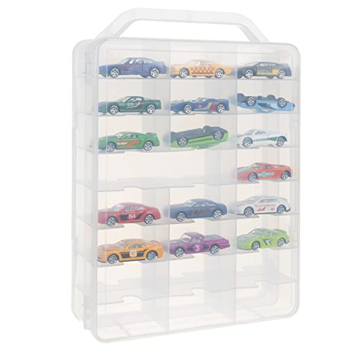 KRUZZEL Sammlervitrine Polypropylen zu 46 Fächen 33x 25 x 8,5 cm - Setzkasten für Ihre Sammlung - Organisation Schaukasten für Autos - Matchbox Regal - Spielzeugauto Sufbewahrung 20313 KRUZZEL Sammlervitrine Polypropylen zu 46 Fächen 33x 25 x 8,5 cm - Setzkasten für Ihre Sammlung - Organisation Schaukasten für Autos - Matchbox Regal - Spielzeugauto Sufbewahrung 20313 von KRUZZEL
