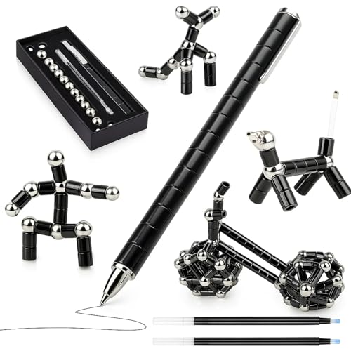 1 Stück Magnetstift, Magnetic Fidget Pen für Erwachsene und Jugendliche, Magnetischer Kugelschreiber zum Stressabbau, Kreatives Büro- und Schulaccessoire, Männer 1 Stück Magnetstift, Magnetic Fidget Pen für Erwachsene und Jugendliche, Magnetischer Kugelschreiber zum Stressabbau, Kreatives Büro- und Schulaccessoire, Männer von KRYMXAR