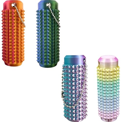 4 Stück Fidget Toys Erwachsene, Fidget Toy Set, Sensorisches Spielzeug für Stressabbau und Fokus, Ideal für Büro und Reise, Hautfreundliches Design von KRYMXAR