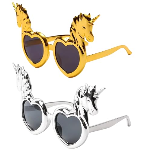 Lustige Sonnenbrille, Hässliche Sonnenbrille, Witzige Sonnenbrillen für Party, Geburtstagsfeiern, Karneval, 2er Pack Lustige Sonnenbrille, Hässliche Sonnenbrille, Witzige Sonnenbrillen für Party, Geburtstagsfeiern, Karneval, 2er Pack von KRYMXAR