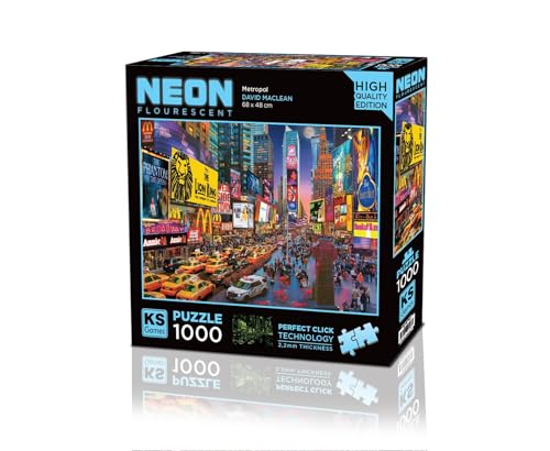 KS Games 20766 1000 Teile Puzzle, farblos von KS Games