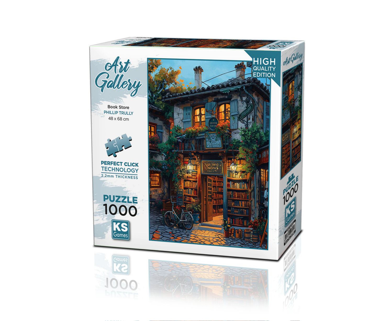 KS Games Puzzle 1000 Teile - Book Store - von KS Games