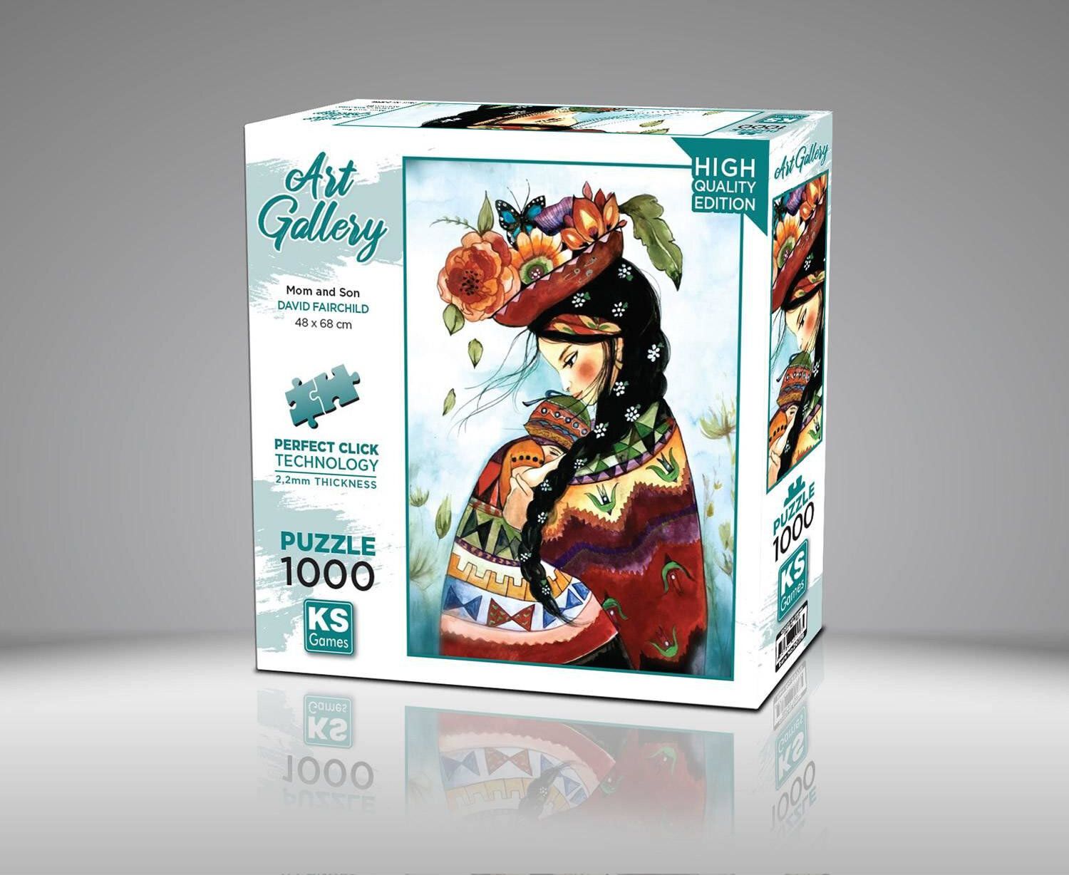 KS Games Puzzle 1000 Teile - Mom and Son - von KS Games
