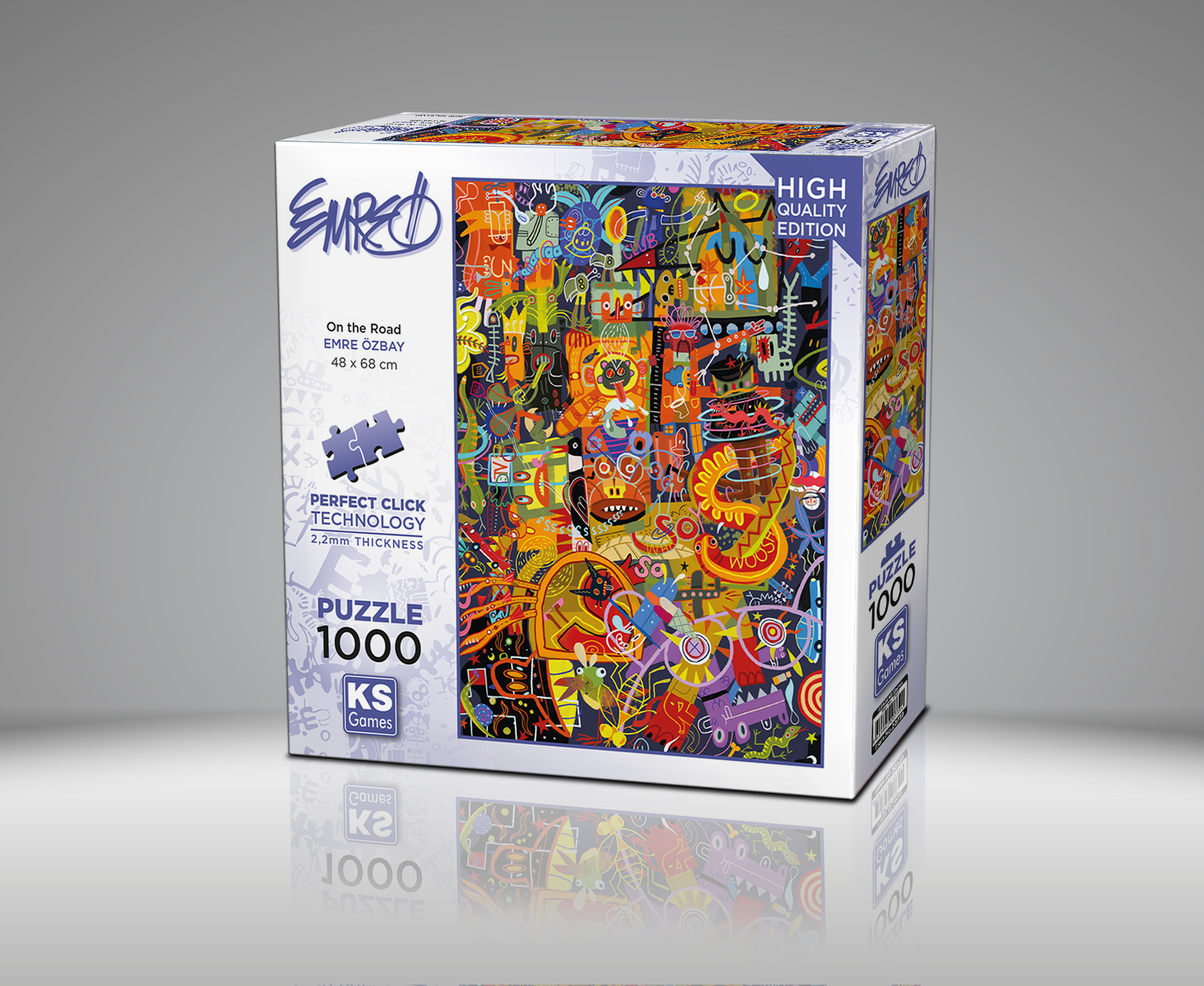 KS Games Puzzle 1000 Teile - On the Road - KS Games Puzzle 1000 Teile - On the Road - von KS Games