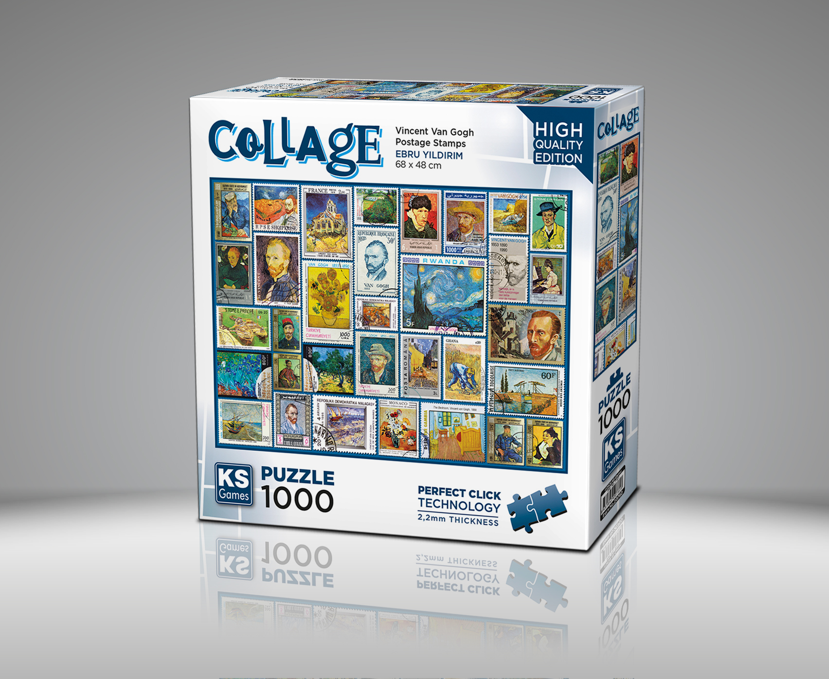 KS Games Puzzle 1000 Teile - Postage Stamps - KS Games Puzzle 1000 Teile - Postage Stamps - von KS Games