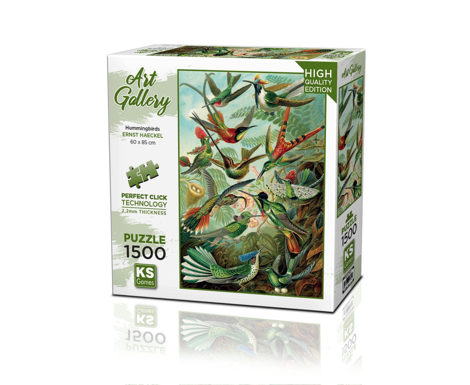 KS Games Puzzle 1500 Teile - Ernst Haeckel: Trochilidae - Hummingbirds - KS Games Puzzle 1500 Teile - Ernst Haeckel: Trochilidae - Hummingbirds - von KS Games