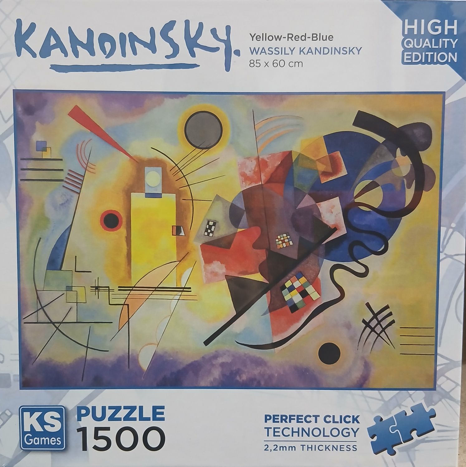 KS Games Puzzle 1500 Teile - Wassily Kandinsky: Gelb-Rot-Blau - KS Games Puzzle 1500 Teile - Wassily Kandinsky: Gelb-Rot-Blau - von KS Games