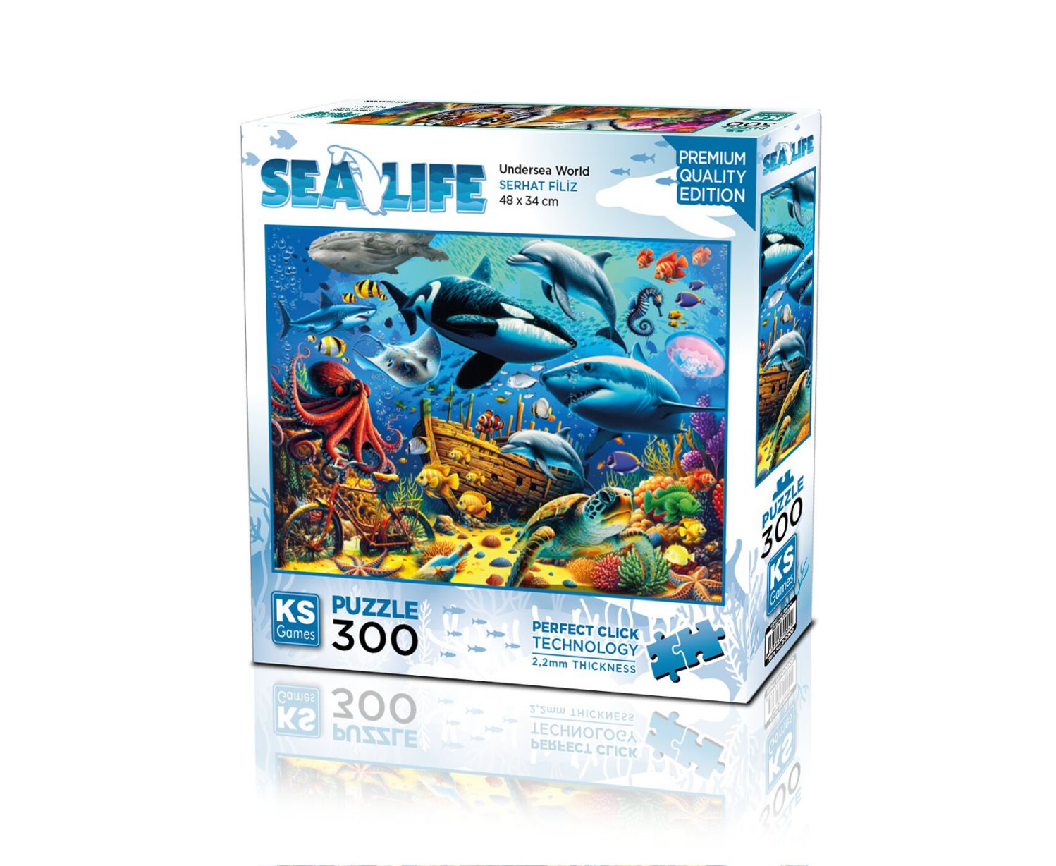 KS Games Puzzle 300 Teile - Under Sea World - KS Games Puzzle 300 Teile - Under Sea World - von KS Games