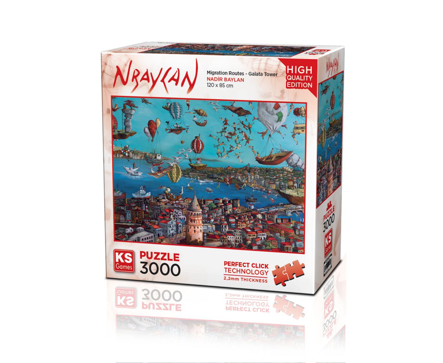 KS Games Puzzle 3000 Teile - Galataturm - KS Games Puzzle 3000 Teile - Galataturm - von KS Games