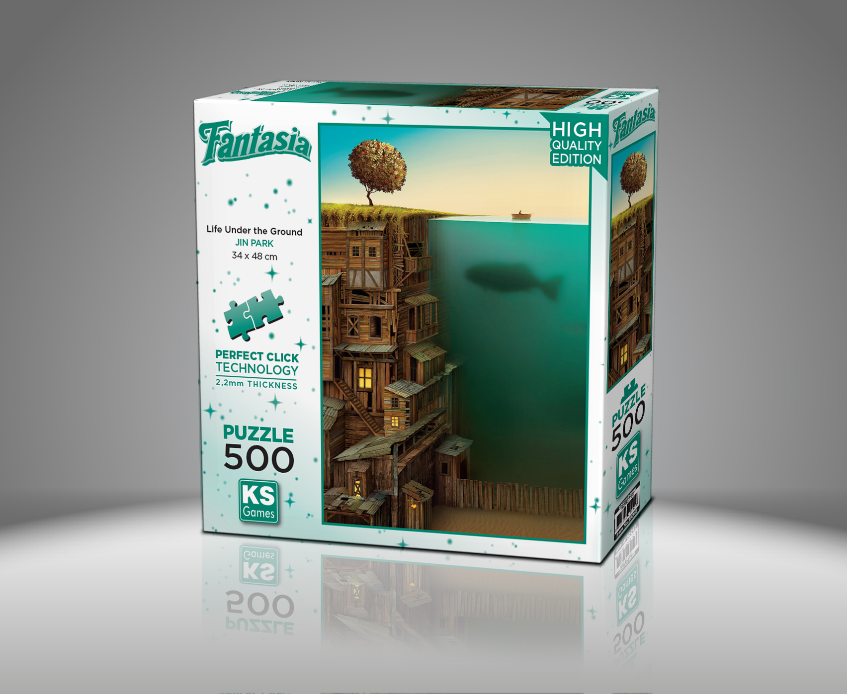 KS Games Puzzle 500 Teile - Life under the ground - KS Games Puzzle 500 Teile - Life under the ground - von KS Games